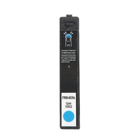 Primera Primera High Yield Cyan Ink Cartridge, 0.36 fl oz 53422